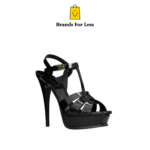 YSL Tribute Platform Sandal In Patent Leather - Image 2