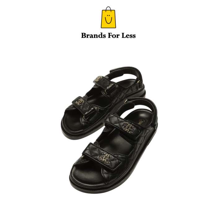 Chanel Grained Calfskin Sandal - Image 1