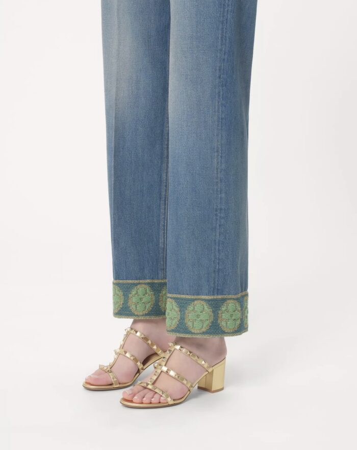 Valentino Rockstud Slide Sandal - Image 2