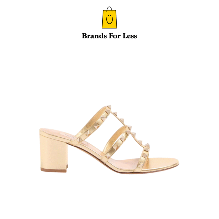 Valentino Rockstud Slide Sandal - Image 3