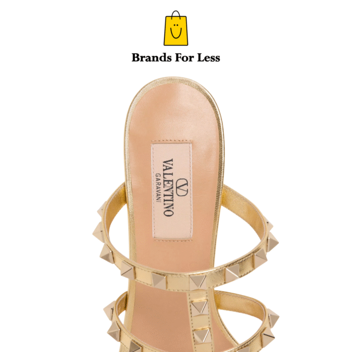 Valentino Rockstud Slide Sandal - Image 4