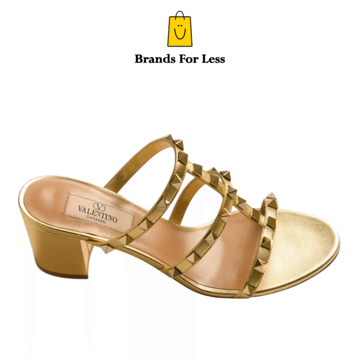 Valentino Rockstud Slide Sandal - Image 8